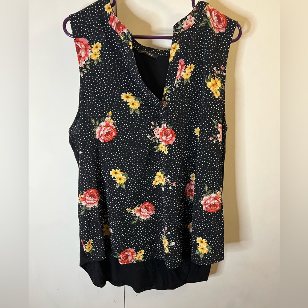 Papermoon Floral Sleeveless Top
